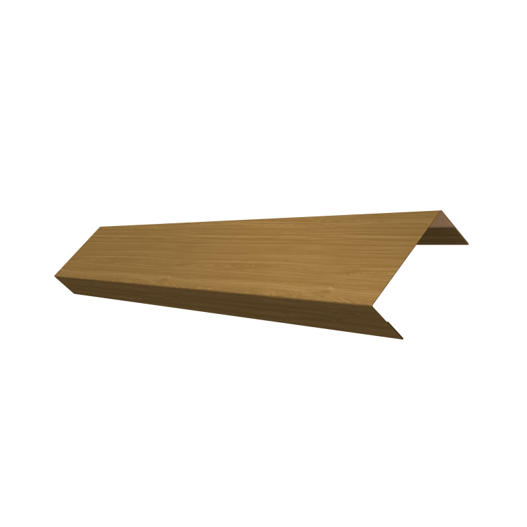 Ламель обратная 50 забора жалюзи Texas 0,45 Print Elite Honey Wood TwinColor