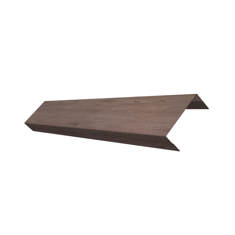 Ламель обратная 50 забора жалюзи Texas 0,45 Print Elite White Wood TwinColor