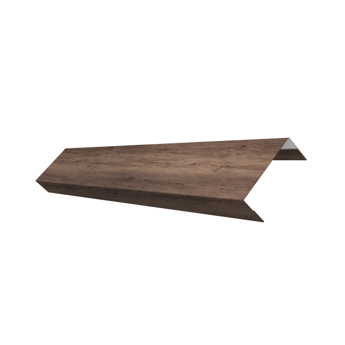 Ламель обратная 50 забора жалюзи Texas 0,45 Print Premium Almond Wood Fresh