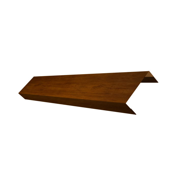 Ламель обратная 50 забора жалюзи Texas 0,45 Print Premium Golden Wood Intense FTC