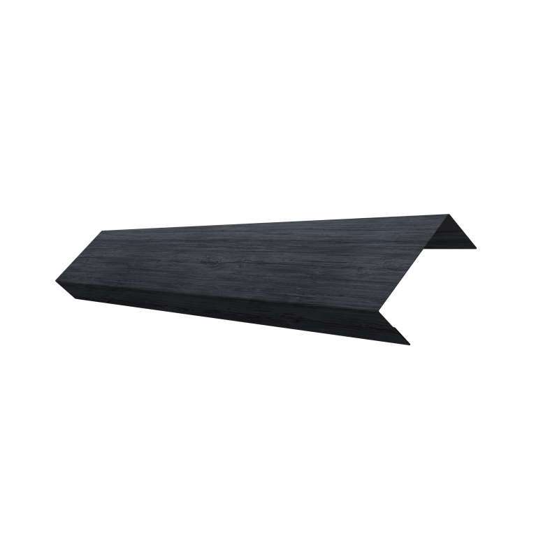 Ламель обратная 50 забора жалюзи Texas 0,45 Print Premium Grey Wood TwinColor