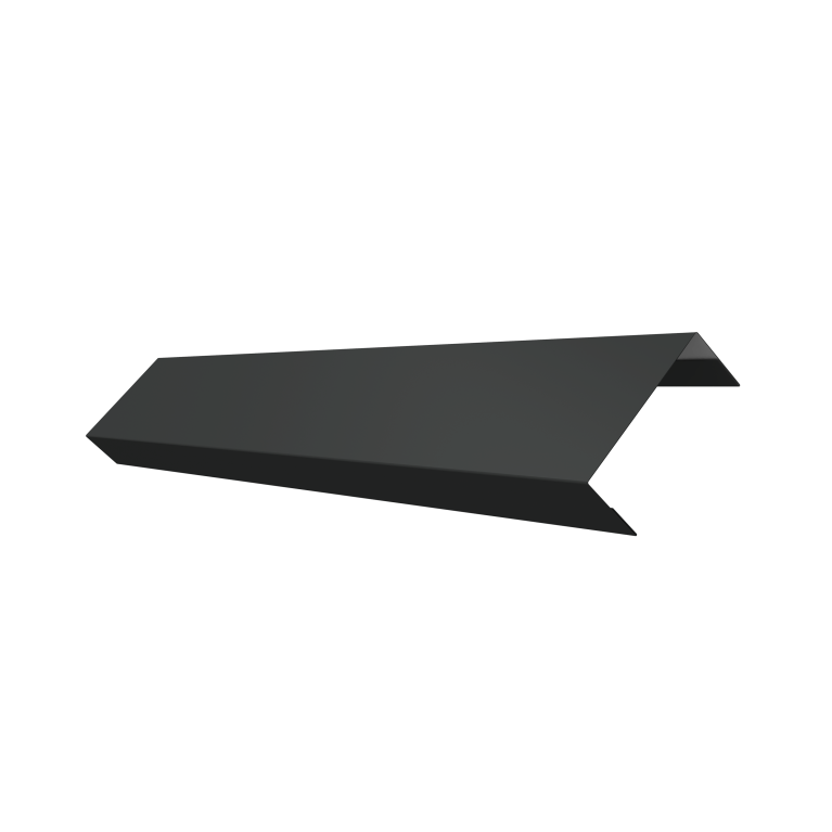 Ламель обратная 50 забора жалюзи Texas 0,5 PurPro Matt 275 RAL 7016 антрацитово-серый