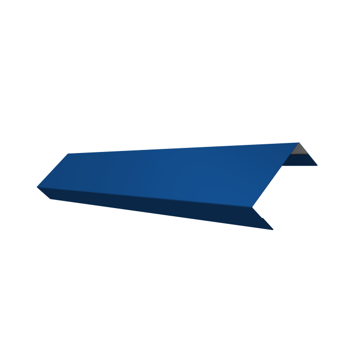 Ламель обратная 50 забора жалюзи Texas 0,5 Satin RAL 5005 сигнальный синий