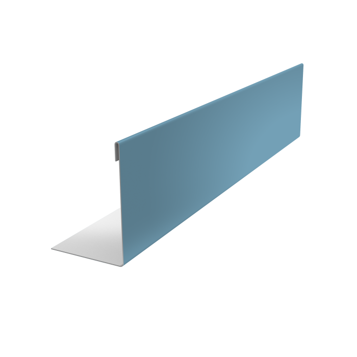 Нащельник 125 Texas 25х35 0,45 Drap TX RAL 5024 пастельно-синий (L1,8)