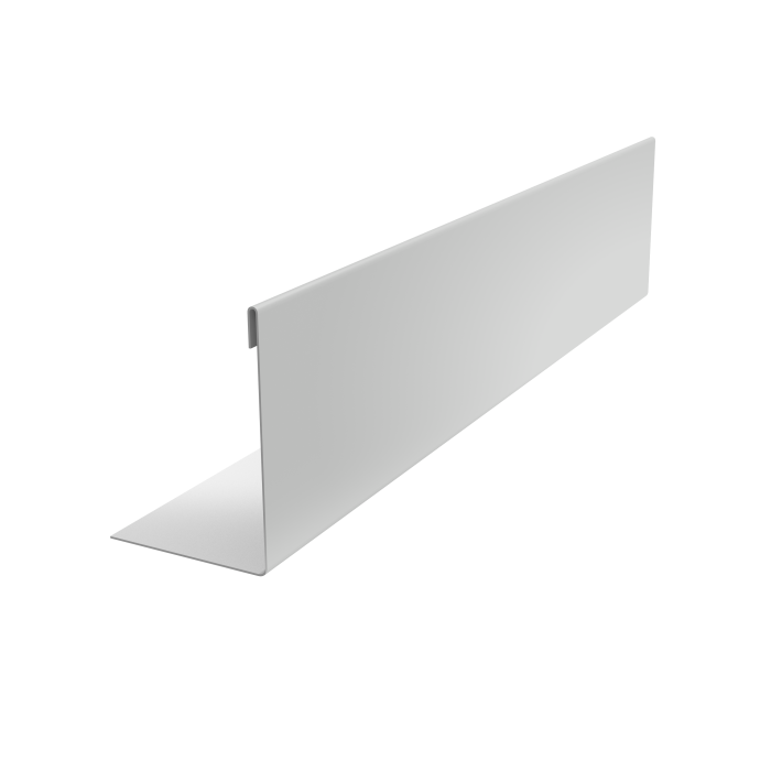 Нащельник 125 Texas 25х35 0,45 Drap TX RAL 7047 телегрей 4 (L1,5)