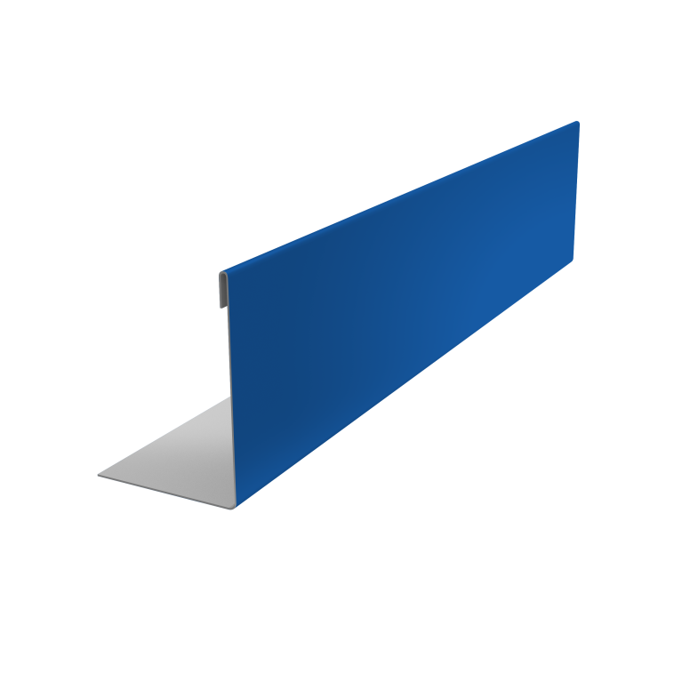 Нащельник 125 Texas 25х35 0,45 PE RAL 5005 сигнальный синий(L1,8)