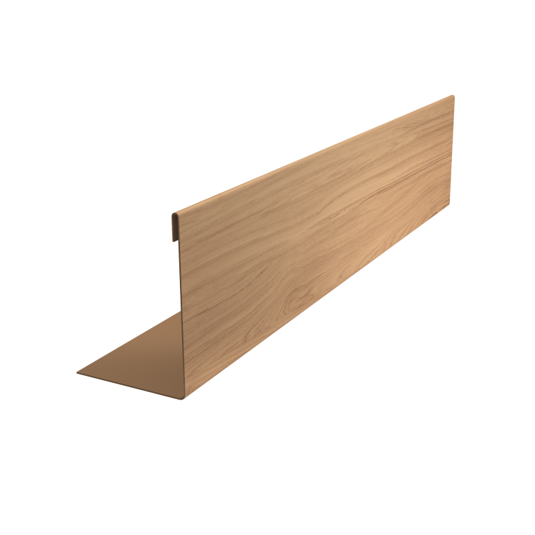 Нащельник 125 Texas 25х35 0,45 Print Elite Honey Wood TwinColor (L2,0)