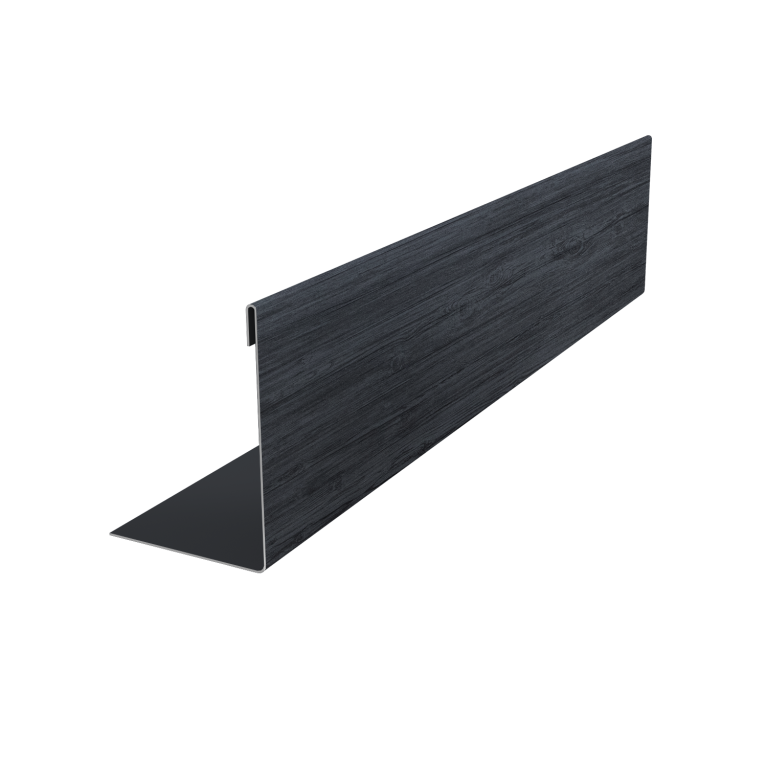 Нащельник 125 Texas 25х35 0,45 Print Premium Grey Wood TwinColor (L1,5)