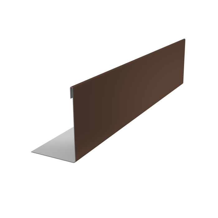 Нащельник 125 Texas 25х35 0,5 Satin RAL 8017 шоколад (L2,0)