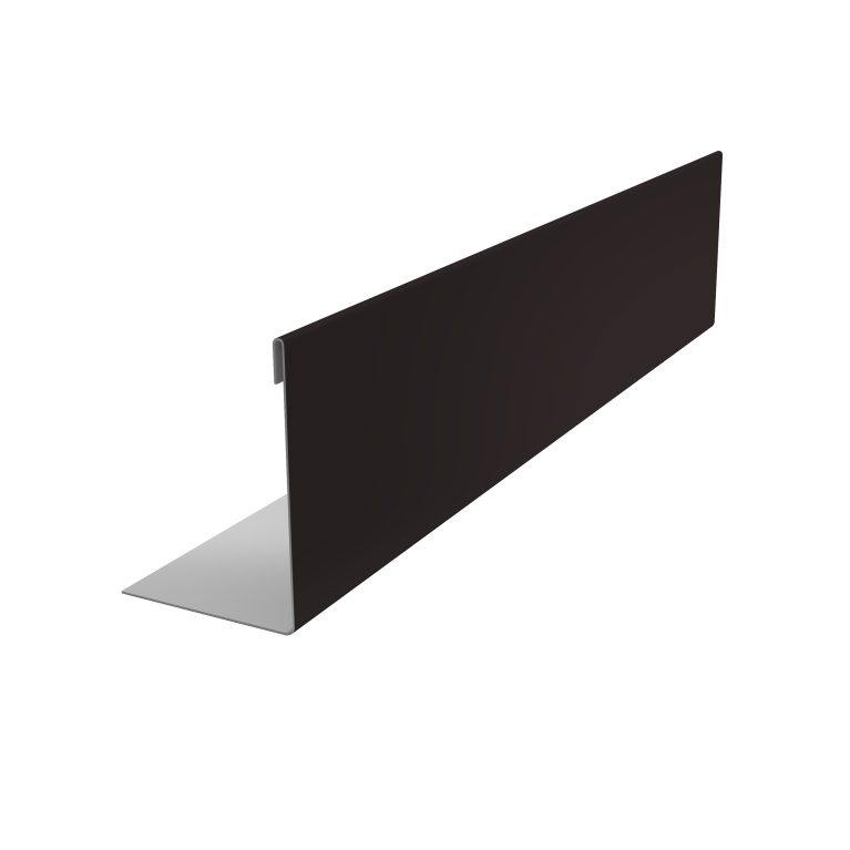 Нащельник 150 Texas 25х35 0,5 Rooftop Бархат RAL 9005 черный (L2,0)