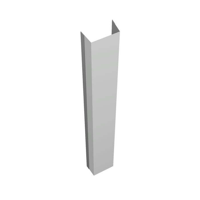 Крепежная планка нижняя Texas 0,45 Drap TX RAL 7047 телегрей 4 (1,8м)