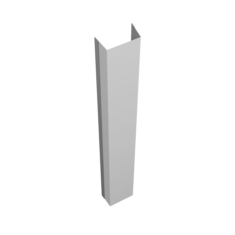 Крепежная планка нижняя Texas 0,45 Drap TX RAL 7047 телегрей 4 (3м)