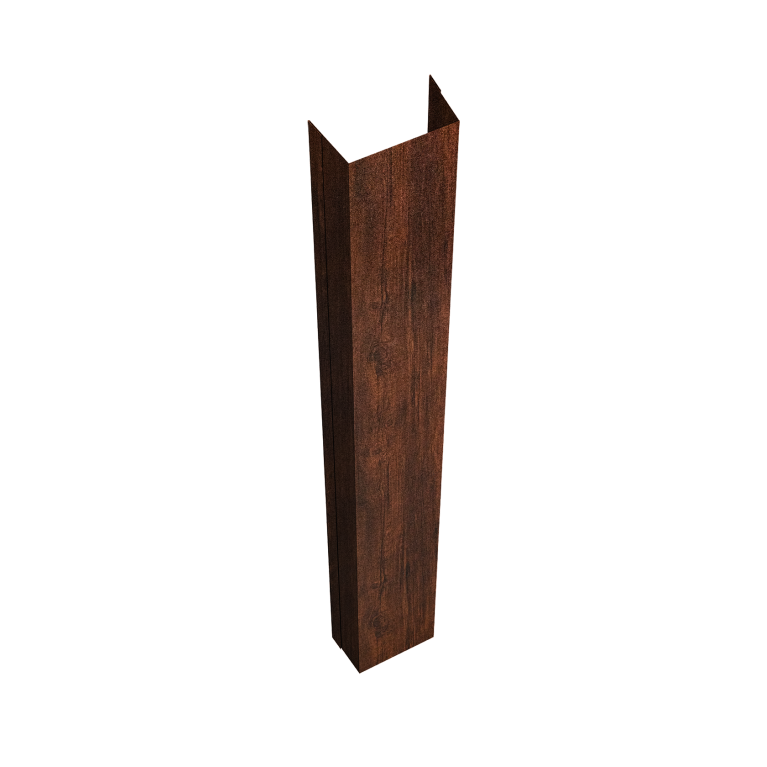 Крепежная планка нижняя Texas 0,45 Print-Double Premium Cherry Wood Dark F (1,8м)