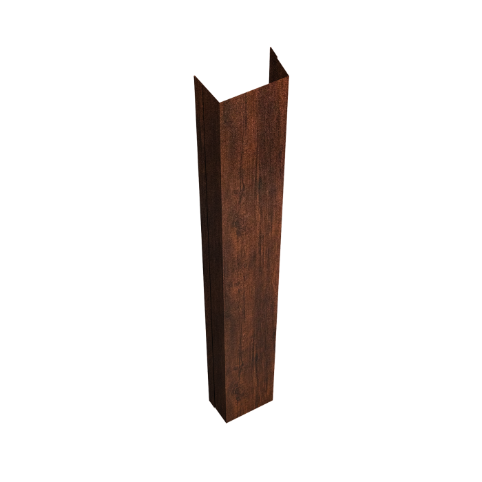 Крепежная планка нижняя Texas 0,45 Print-Double Premium Cherry Wood Dark F (2м)