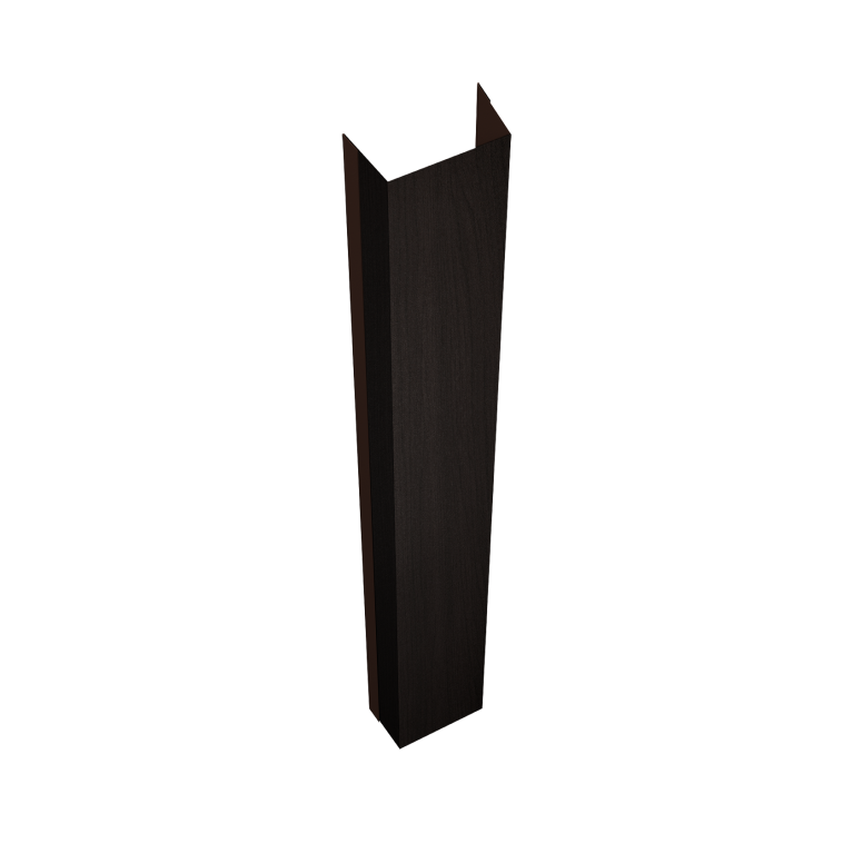 Крепежная планка нижняя Texas 0,45 Print Elite Coffee Wood TwinColor (1,8м)