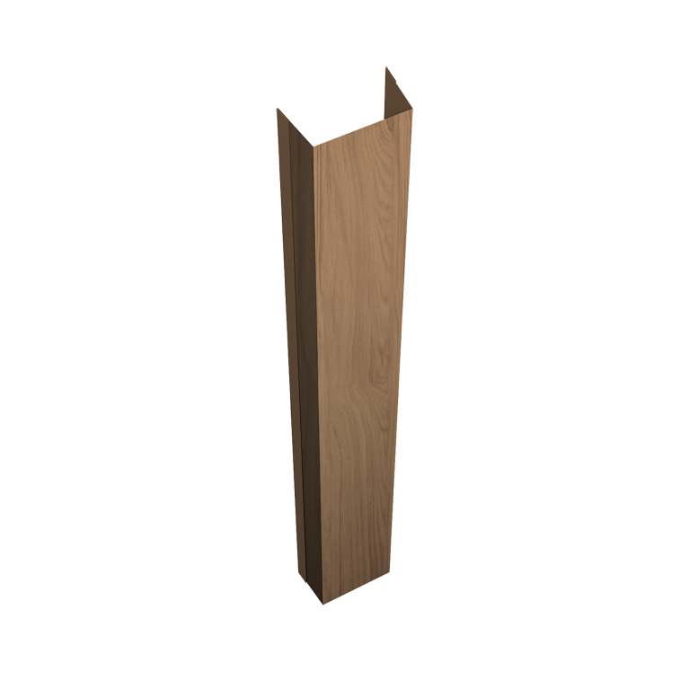 Крепежная планка нижняя Texas 0,45 Print Elite Honey Wood TwinColor (2,5м)