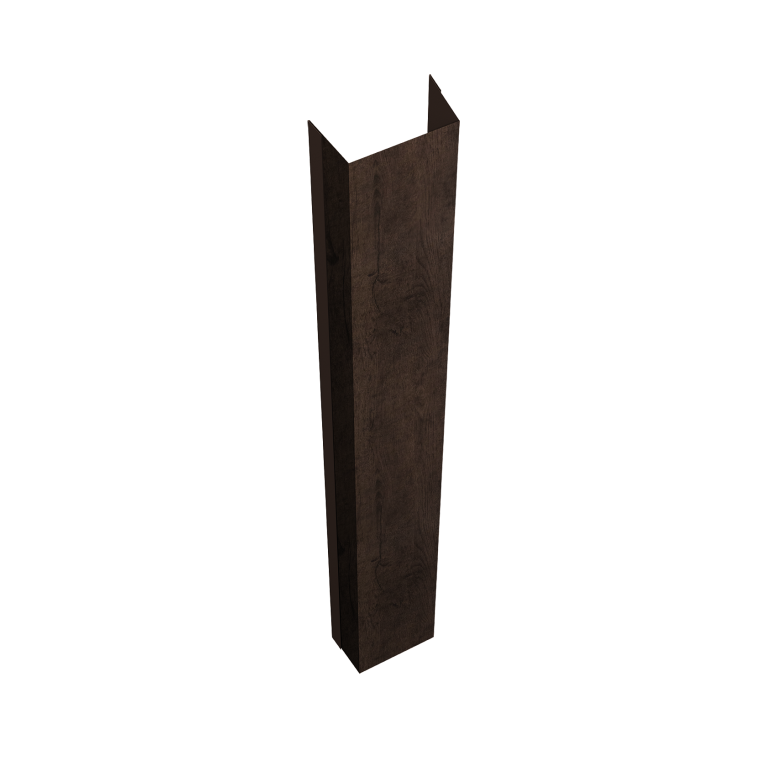 Крепежная планка нижняя Texas 0,45 Print Premium Antique Wood TwinColor (1,8м)