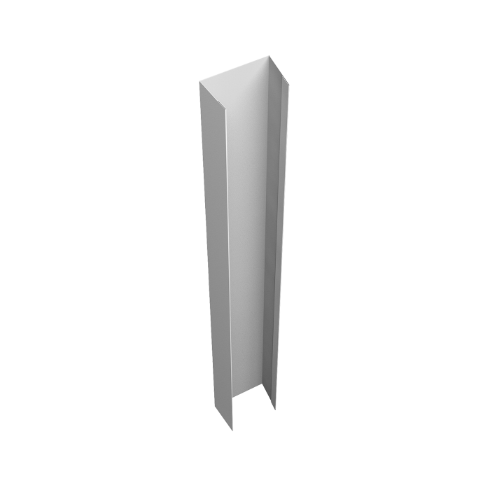 Крепежная планка верхняя Texas 0,45 Drap TX RAL 9003 сигнальный белый (2,5м)