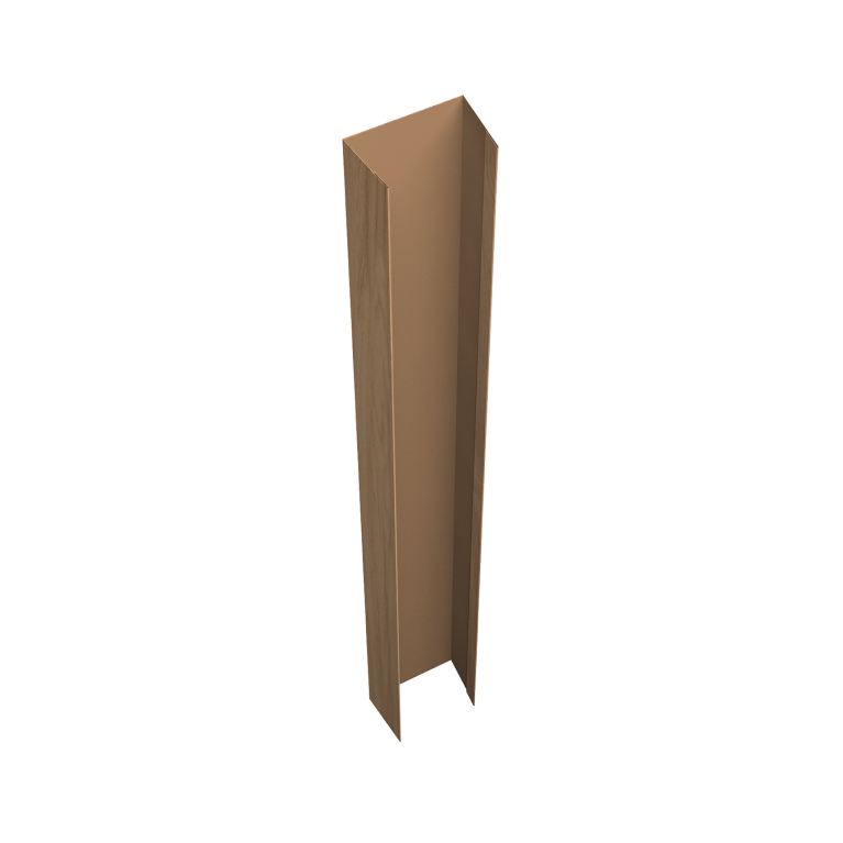 Крепежная планка верхняя Texas 0,45 Print Elite Honey Wood TwinColor (1,8м)