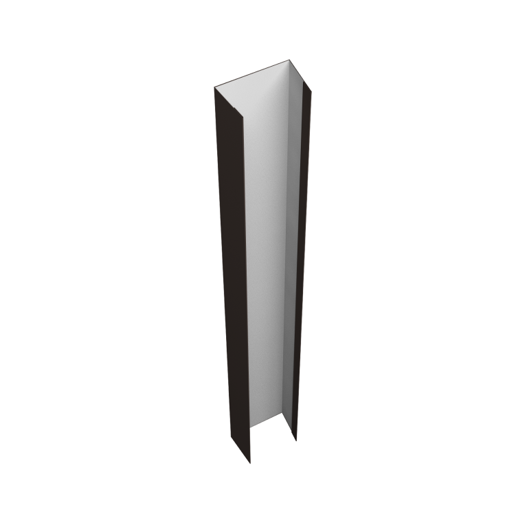 Крепежная планка верхняя Texas 0,5 PurPro RR 32 темно-коричневый (2,5м)