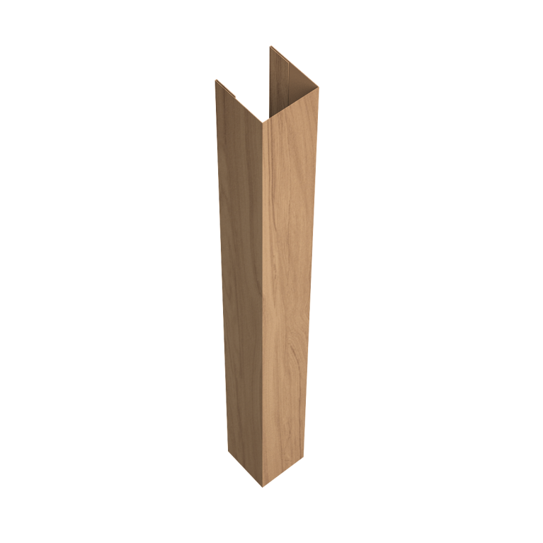 Стойка жалюзи Texas для монтажа без крепежного вкладыша 0,45 Print Elite Honey Wood TwinColor (2,5м)