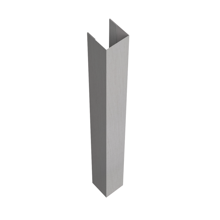 Стойка жалюзи Texas для монтажа без крепежного вкладыша 0,45 Print Elite Milky Wood TwinColor (3м)