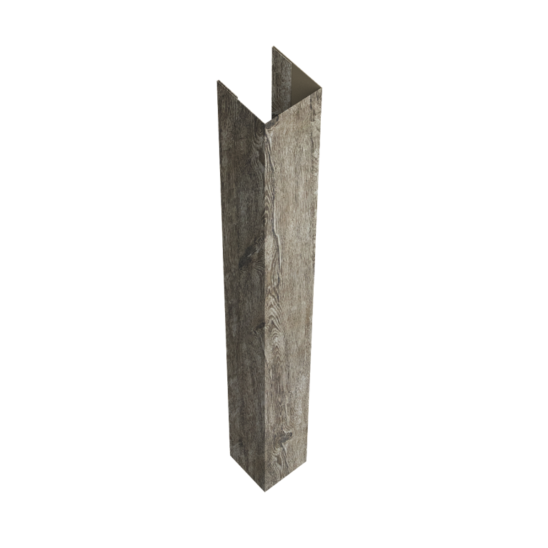 Стойка жалюзи Texas для монтажа без крепежного вкладыша 0,45 Print Elite Nordic Wood TwinColor (1,8м)