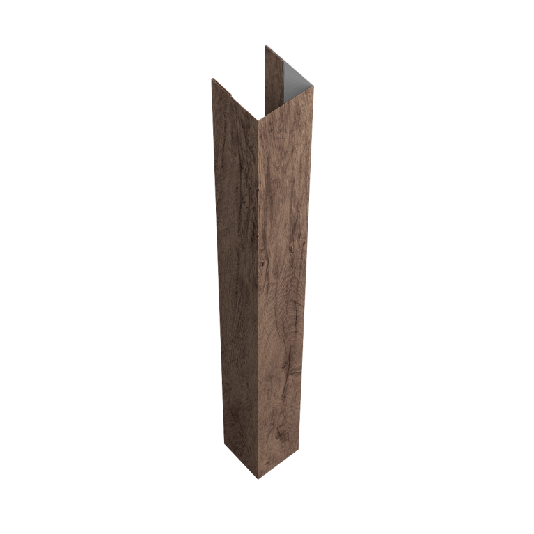 Стойка жалюзи Texas для монтажа без крепежного вкладыша 0,45 Print Premium Almond Wood Fresh (1,8м)