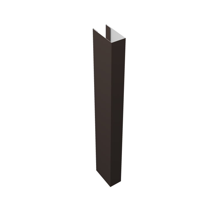 Стойка Texas 0,5 Drap TX RR 32 темно-коричневый (для калиток и ворот) (1,8м)