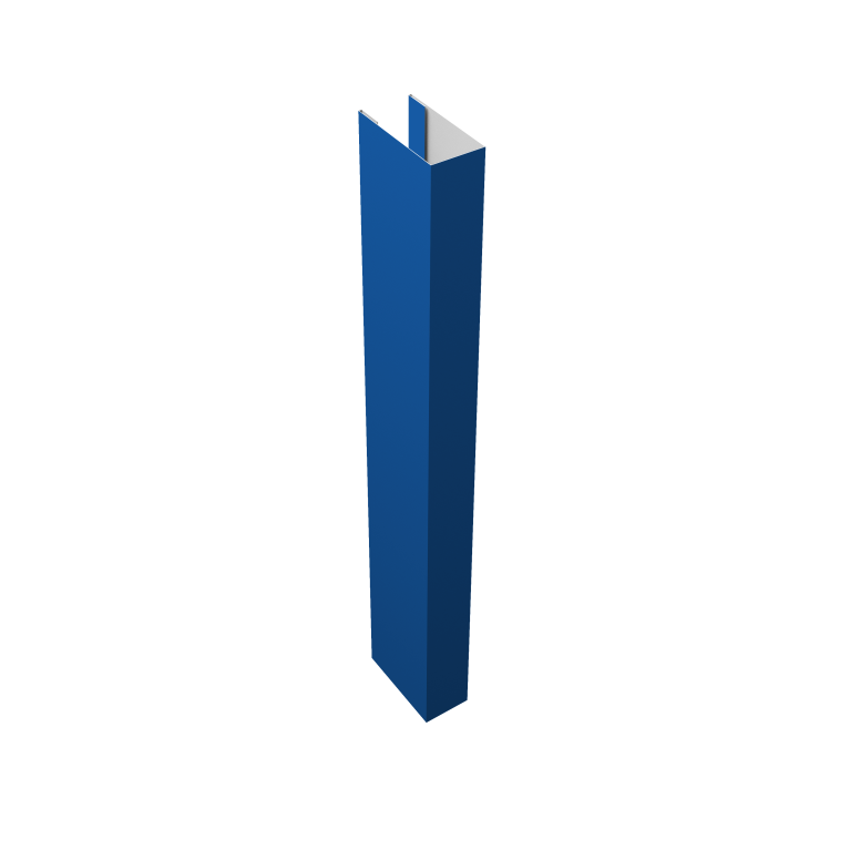 Стойка Texas 0,5 Satin RAL 5005 сигнальный синий (для калиток и ворот) (3м)