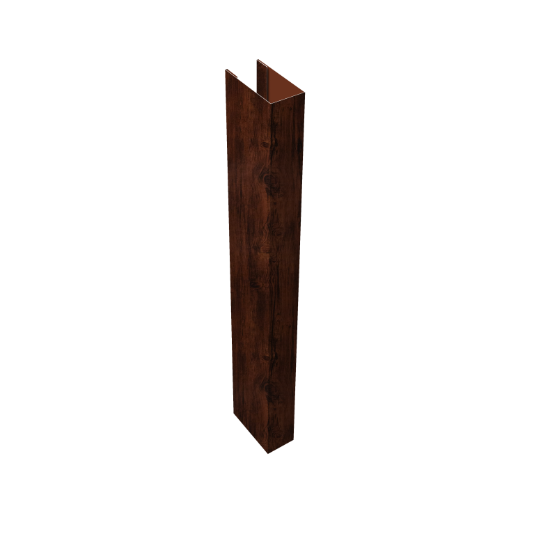 Стойка Texas для калиток и ворот 0,45 Print Elite Cherry Wood TwinColor (2,5м)