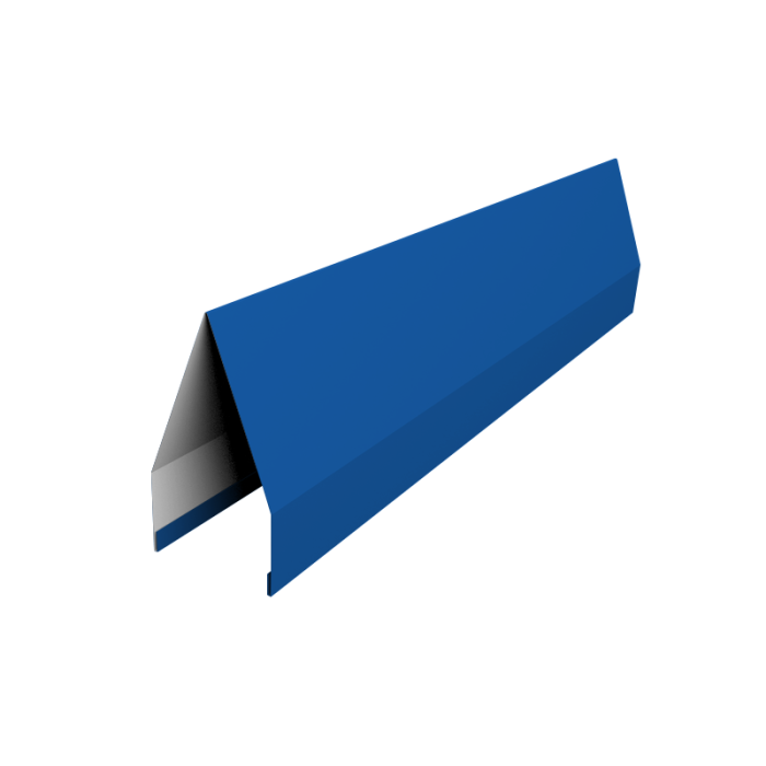 Ламель забора жалюзи Tokyo new 0,45 PE RAL 5005 сигнальный синий