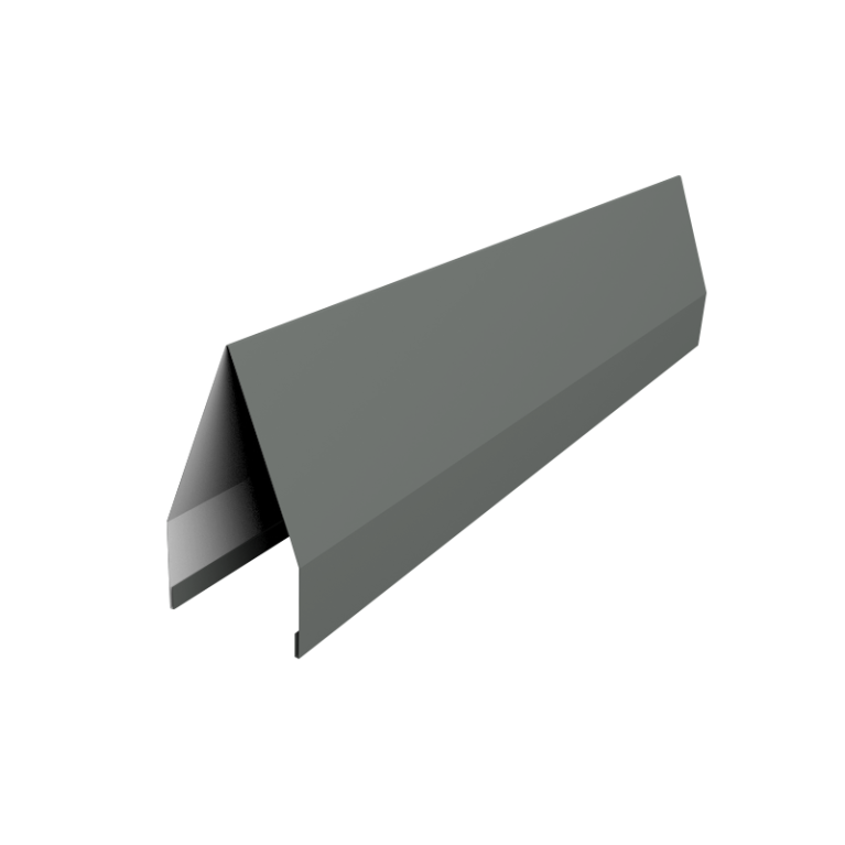 Ламель забора жалюзи Tokyo new 0,45 PE RAL 7005 мышино-серый