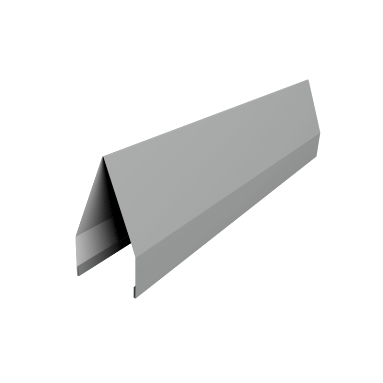 Ламель забора жалюзи Tokyo new 0,45 PE RAL 9006 бело-алюминиевый