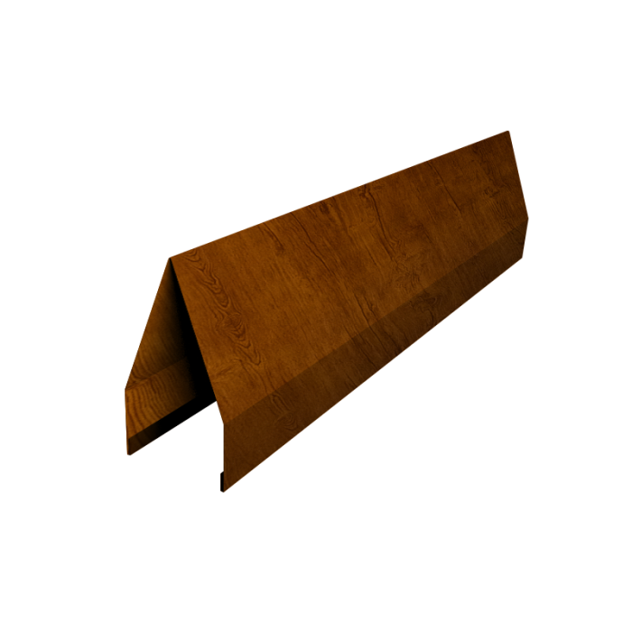 Ламель забора жалюзи Tokyo new 0,45 Print-Double Premium Cherry Wood Dark F