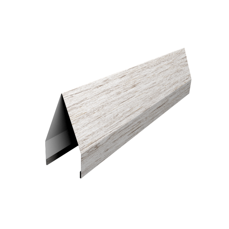 Ламель забора жалюзи Tokyo new 0,45 Print Elite Snow Wood TwinColor