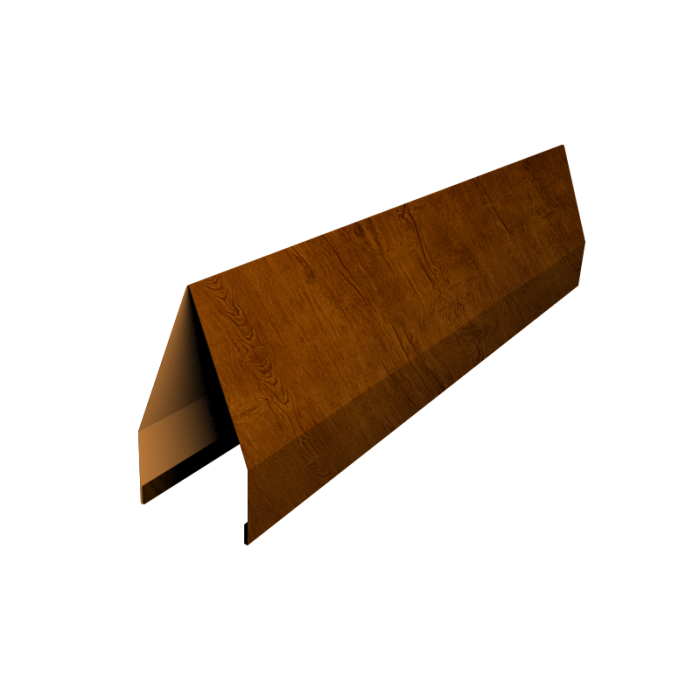 Ламель забора жалюзи Tokyo new 0,45 Print Premium Golden Wood Intense FTC