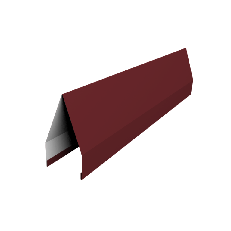 Ламель забора жалюзи Tokyo new 0,5 Satin Matt RAL 3005 красное вино