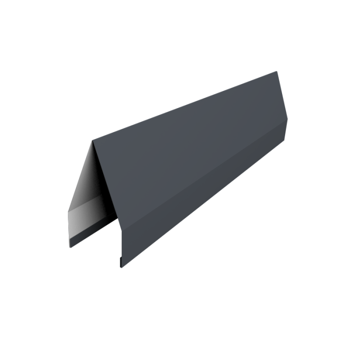 Ламель забора жалюзи Tokyo new 0,5 Satin Matt RAL 7024 мокрый асфальт