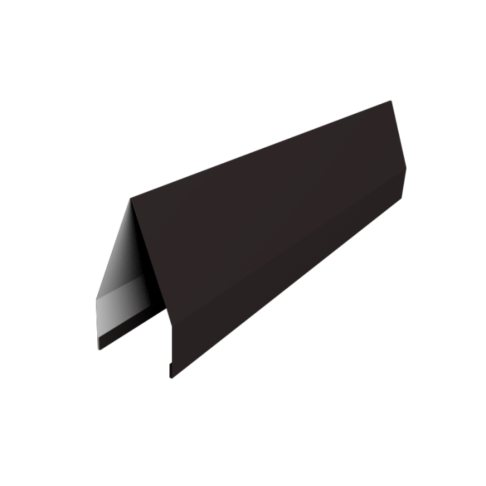 Ламель забора жалюзи Tokyo new 0,5 Satin RAL 9005 черный