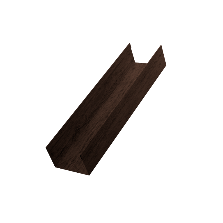 Стойка жалюзи Milan,Tokyo 0,45 Print-Double Premium Antique Wood (2м)