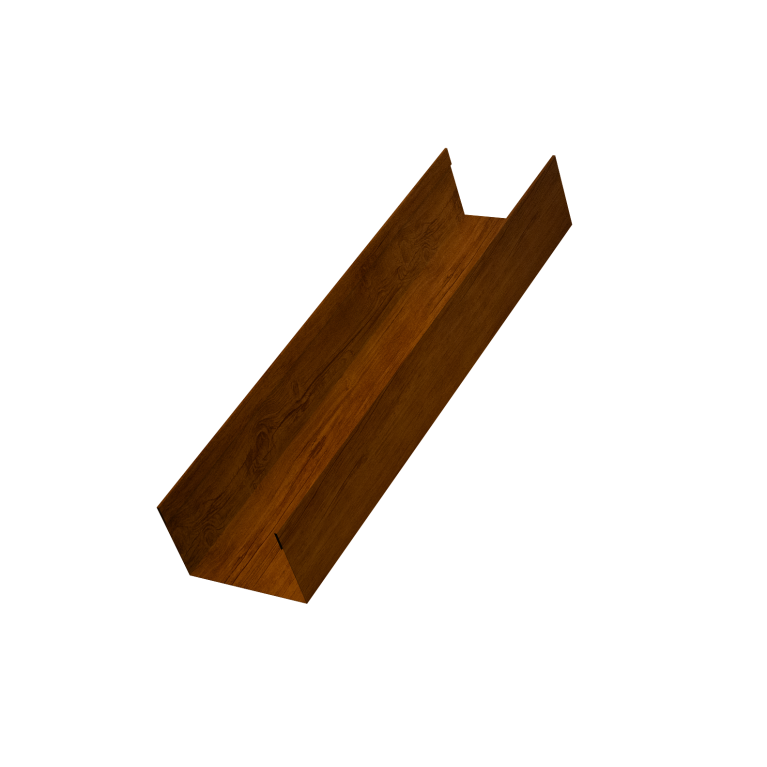 Стойка жалюзи Milan,Tokyo 0,45 Print-double Premium Golden Wood Intense F (2,5м)