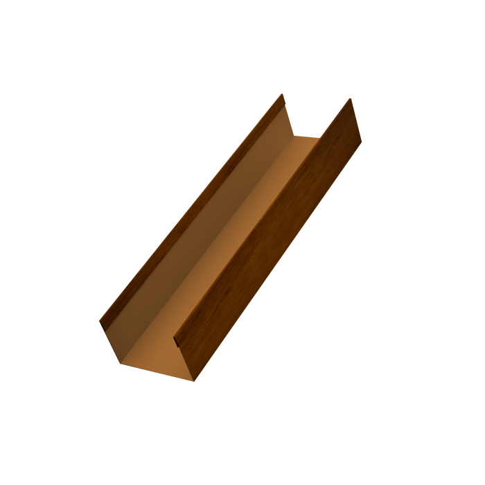 Стойка жалюзи Milan,Tokyo 0,45 Print Premium Golden Wood Intense FTC (2,5м)