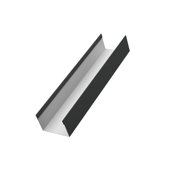 Стойка жалюзи Milan,Tokyo 0,5 Drap RAL 7016 антрацитово-серый (2,5м)