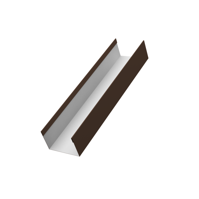 Стойка жалюзи Milan,Tokyo 0,5 Drap RAL 8017 шоколад (2м)