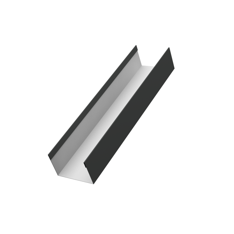 Стойка жалюзи Milan,Tokyo 0,5 PurLite Matt RAL 7016 антрацитово-серый (1,8м)