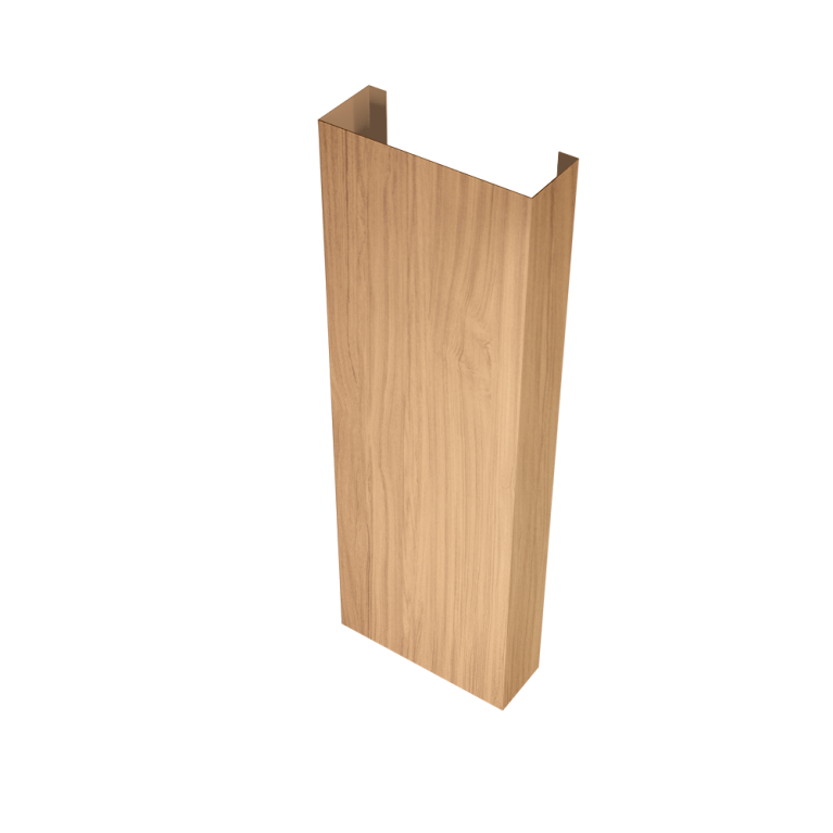 Полустолб для С20 0,45 Print Elite с пленкой Honey Wood TwinColor (L1,5)