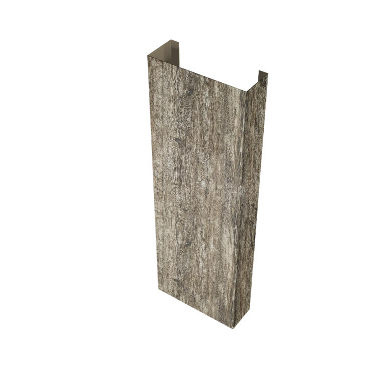 Полустолб для С20 0,45 Print Elite с пленкой Nordic Wood TwinColor (L2,5)