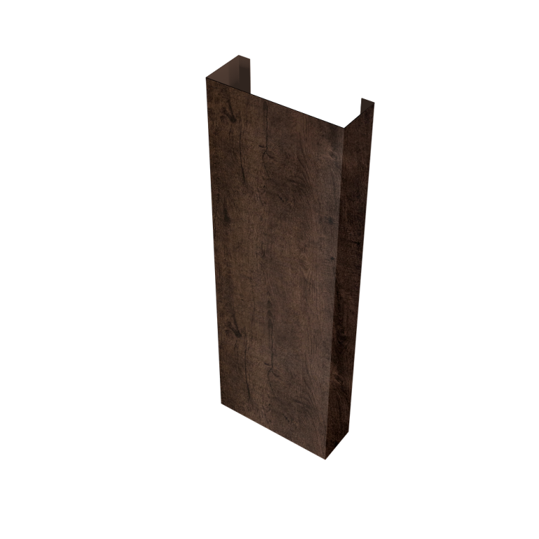 Полустолб для С20 0,45 Print Premium с пленкой Antique Wood TwinColor (L1,8)