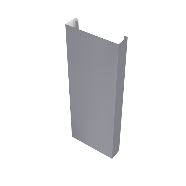 Полустолб для С8,С10 0,45 PE с пленкой RAL 7004 сигнальный серый (L3,0)